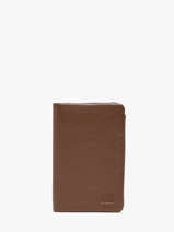 Portefeuille Wallet Leder Biba Bruin wallet SFM4L